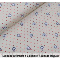 Tricoline Esquilo Fundo Bege Tricoline Esquilo Fundo Bege