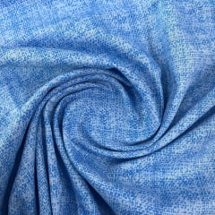 Tricoline Textura  Azul 