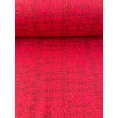 Tricoline Textura Vermelho