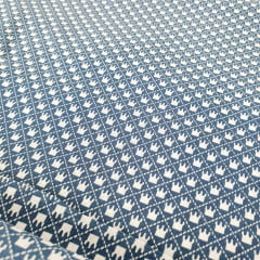 Tricoline Mista Coroa Azul Tricoline Mista Coroa Azul
