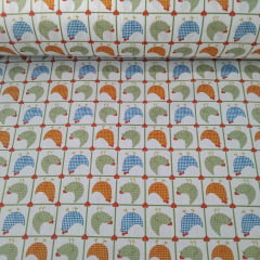 Tricoline Galinhas Fundo Branco