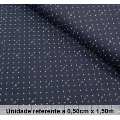 Tricoline Camisaria Ancora Fundo Marinho Tricoline Camisaria Ancora Fundo Marinho