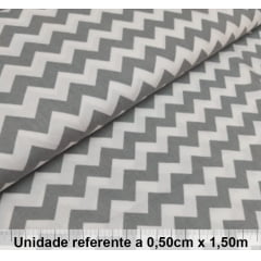 Tricoline Chevron Grande Cinza Tricoline Chevron Grande Cinza