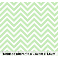 Tricoline Chevron Verde Tricoline Chevron Verde