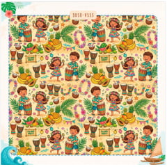 Tricoline Tambor Luau Tricoline Tambor Luau