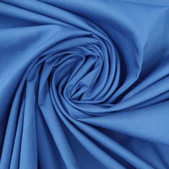 Tricoline Mista Lisa Azul Marinho