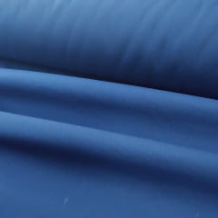 Tricoline Mista Lisa Azul Marinho