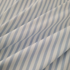 Tricoline Listrado Azul BB