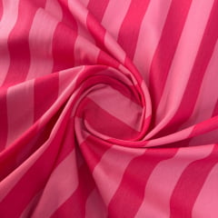 Tricoline Listras Grandes Pink
