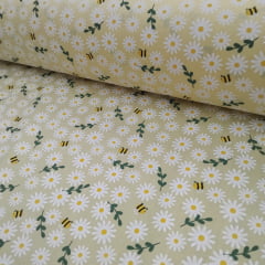 Tricoline Margarida e Abelha Amarelo