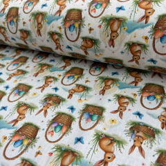 Tricoline Páscoa Cesta De Ovos