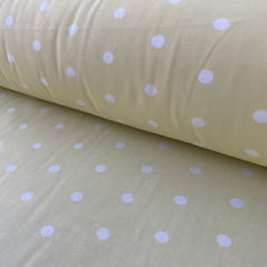 Tricoline Poá Grande  Amarelo BB