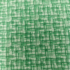 Tricoline Riscas Linhas Verde 