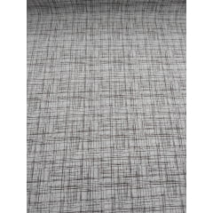 Tricoline Riscas Linho Marrom 