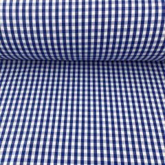 Tricoline Xadrez 0,5cm Fio Tinto PP Royal