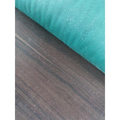 Tule Verde Serenity com Gliter