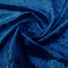 Veludo Molhado Azul Marinho