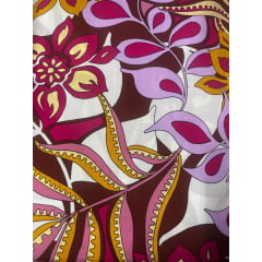 Viscose Estampada Floral Colorido corte 10 metros Viscose Estampada Floral Colorido corte 10 metros