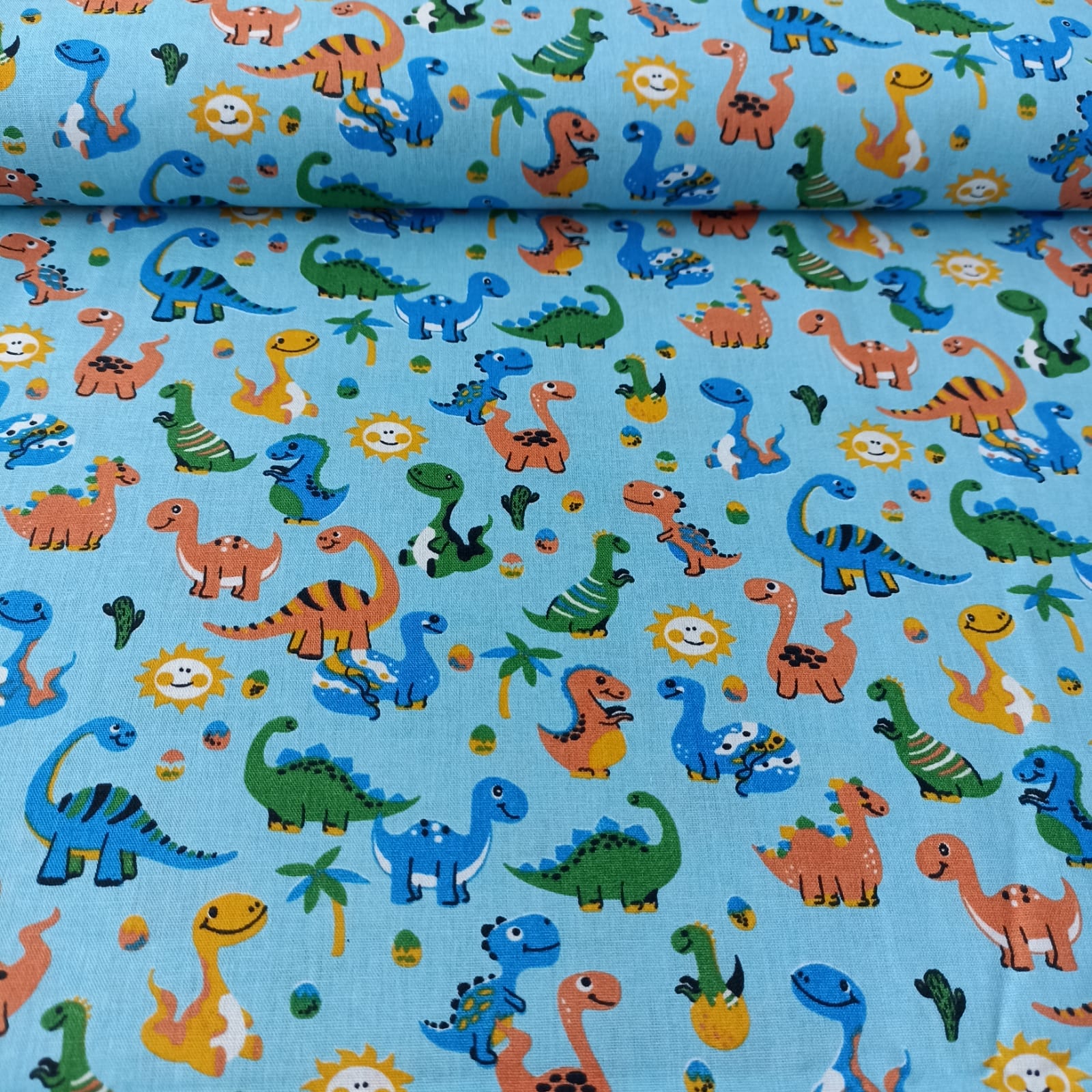 tricoline animal animais dinossauro dino patchwork