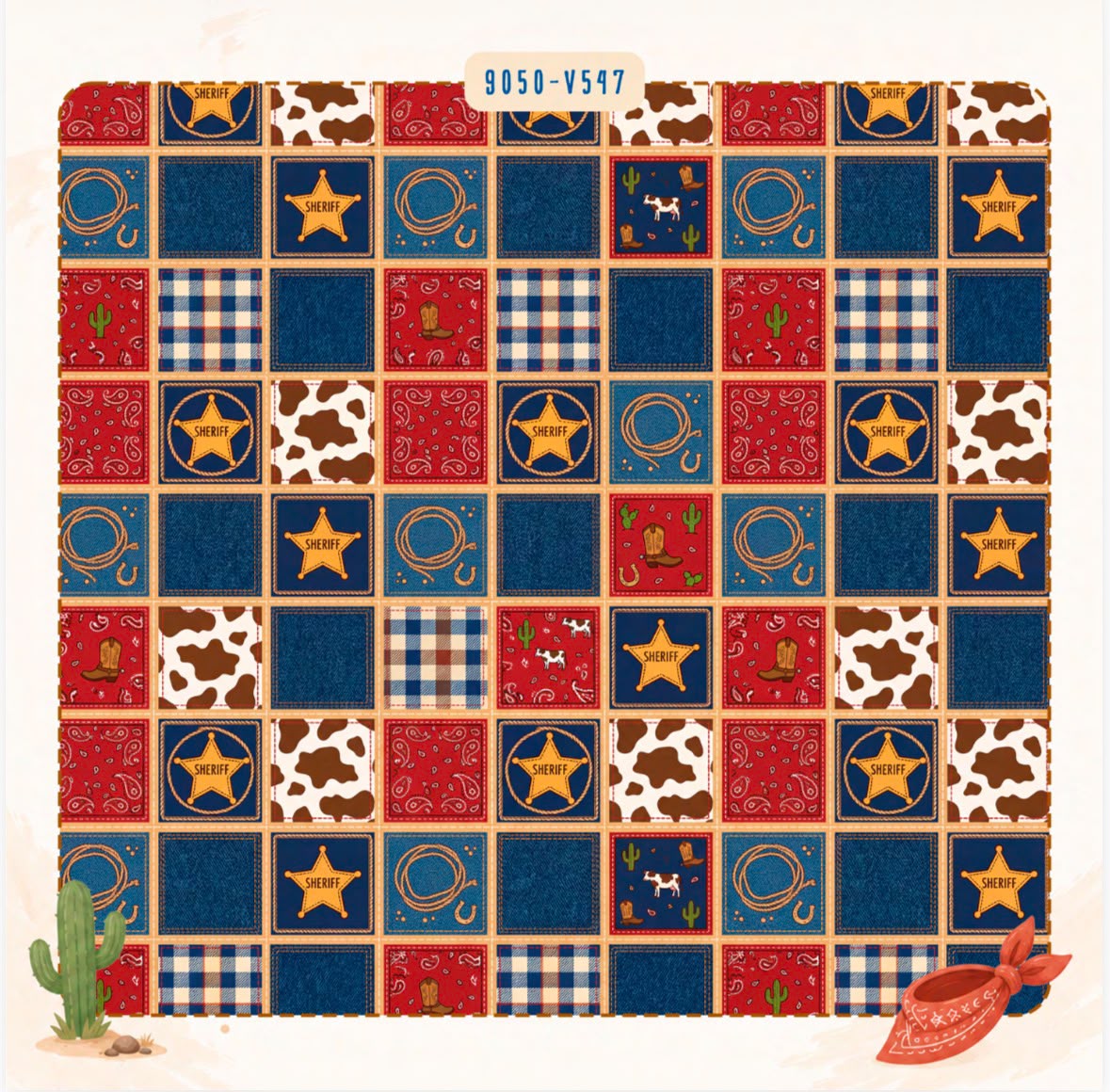 Tricoline Country  Patchwork