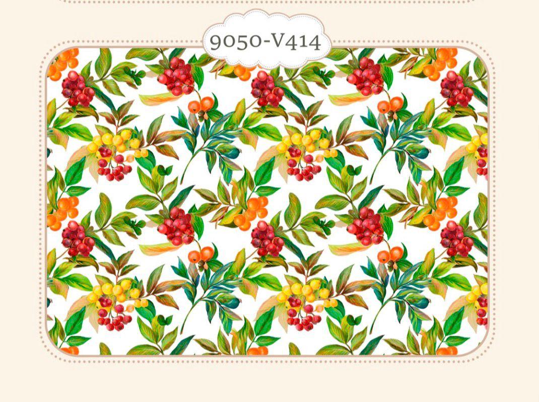 Tricoline Frutas Coloridas