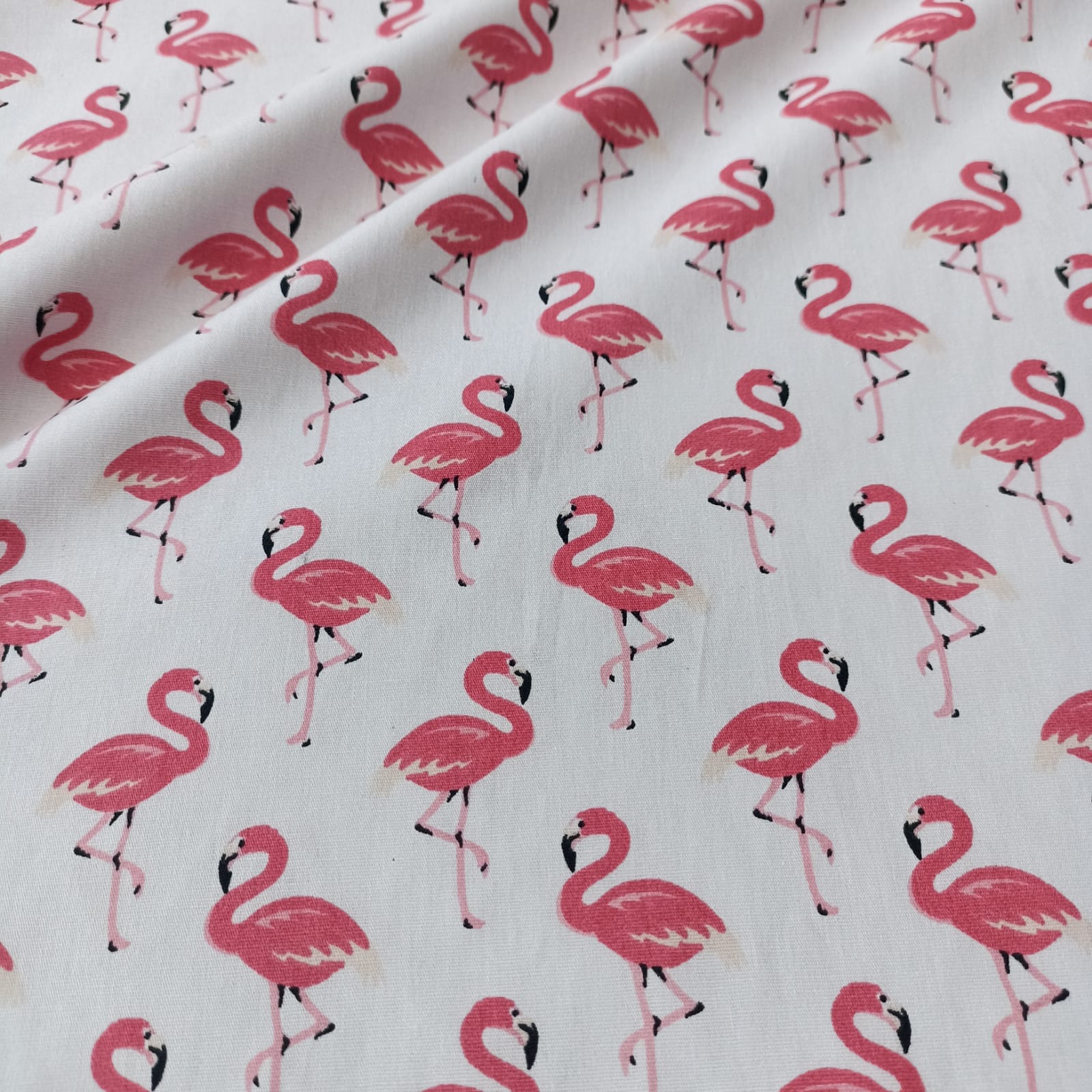 Tricoline Flamingo Rosa