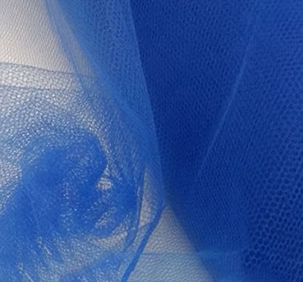Tule Fantasia Azul Royal - PEÇA FECHADA