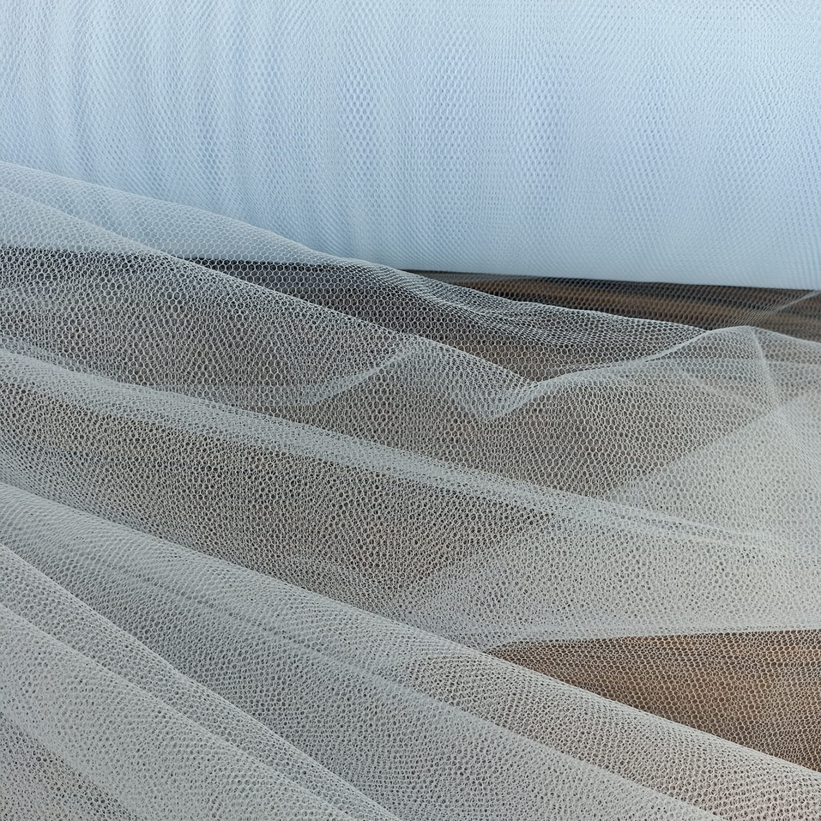 Tule Fantasia Azul BB- PEÇA FECHADA