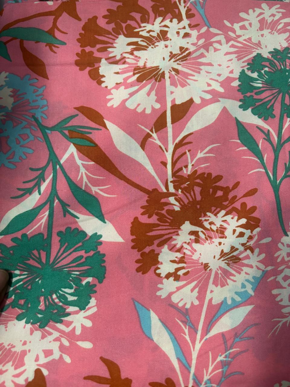 Viscose Estampada Floral 1 corte 10 metros